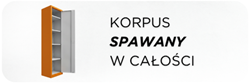 spawany korpus szafy